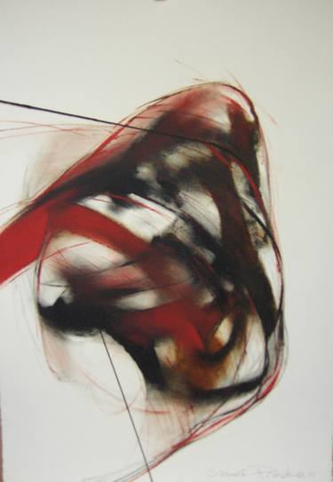 Original Expressionism Abstract Drawings by Jorge Posada