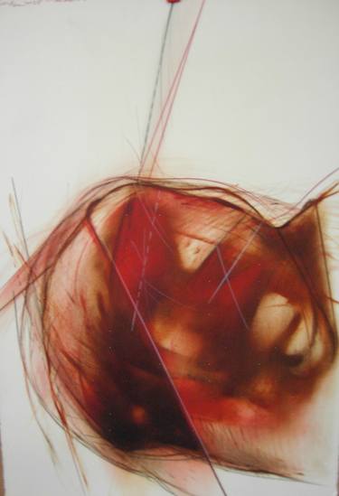 Original Figurative Abstract Drawings by Jorge Posada