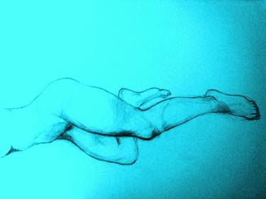 Print of Realism Nude Drawings by Tulay Cakir