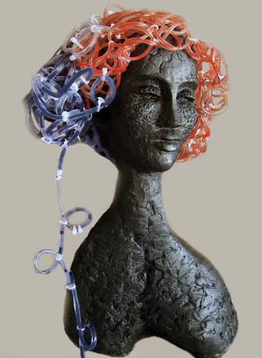Original Women Sculpture by Tulay Cakir