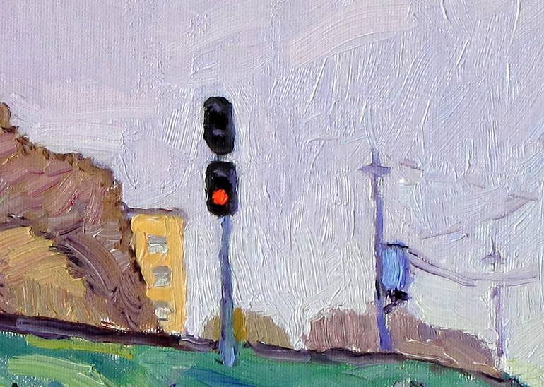 Original Expressionism Landscape Painting by Ivan Kolisnyk