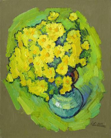 Original Impressionism Floral Paintings by Ivan Kolisnyk