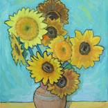 Sunflowers-I by Ivan Kolisnyk