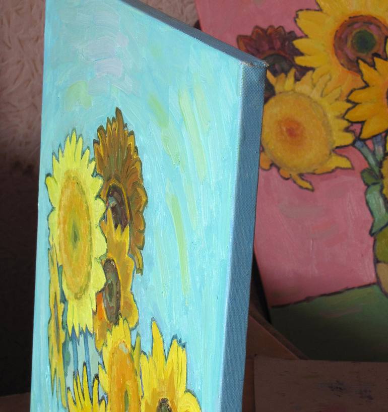 Original Post-impressionism Still Life Painting by Ivan Kolisnyk