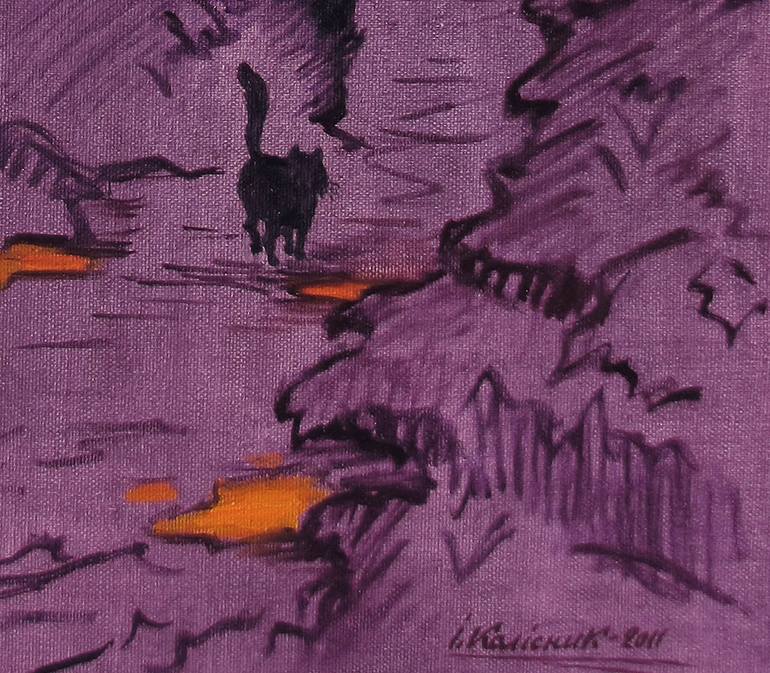 Original Other Cats Painting by Ivan Kolisnyk