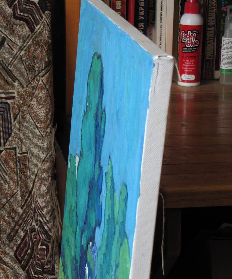 Original Impressionism Landscape Painting by Ivan Kolisnyk