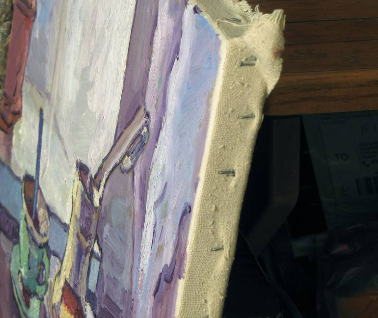 Original Impressionism Still Life Painting by Ivan Kolisnyk