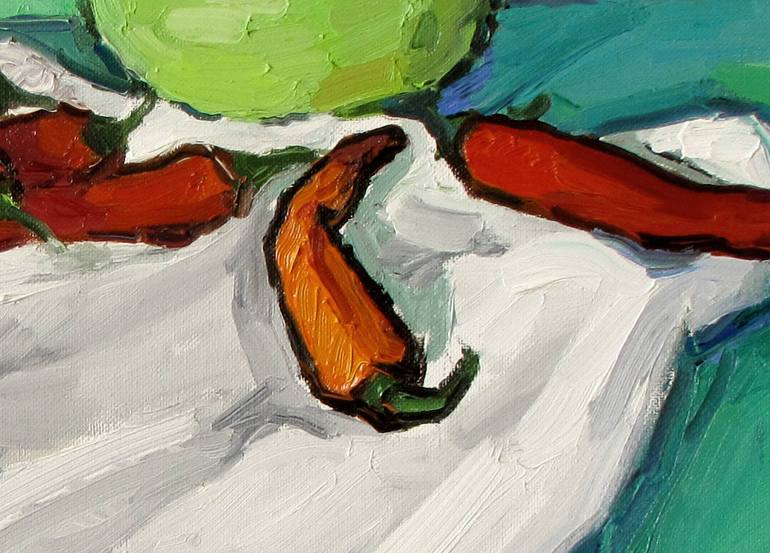 Original Impressionism Still Life Painting by Ivan Kolisnyk