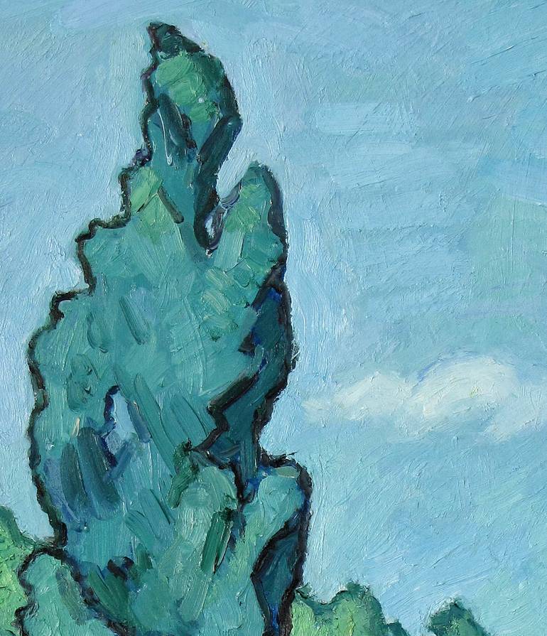 Original Impressionism Landscape Painting by Ivan Kolisnyk