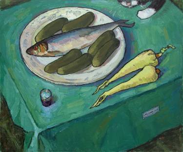 Original Expressionism Still Life Paintings by Ivan Kolisnyk