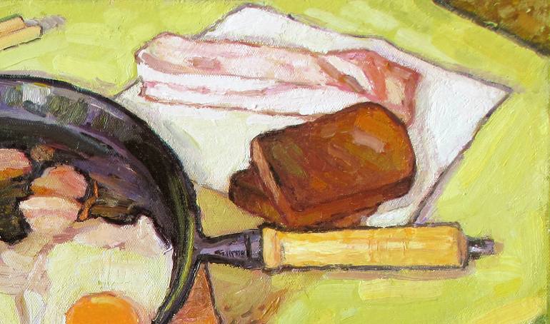 Original Expressionism Still Life Painting by Ivan Kolisnyk