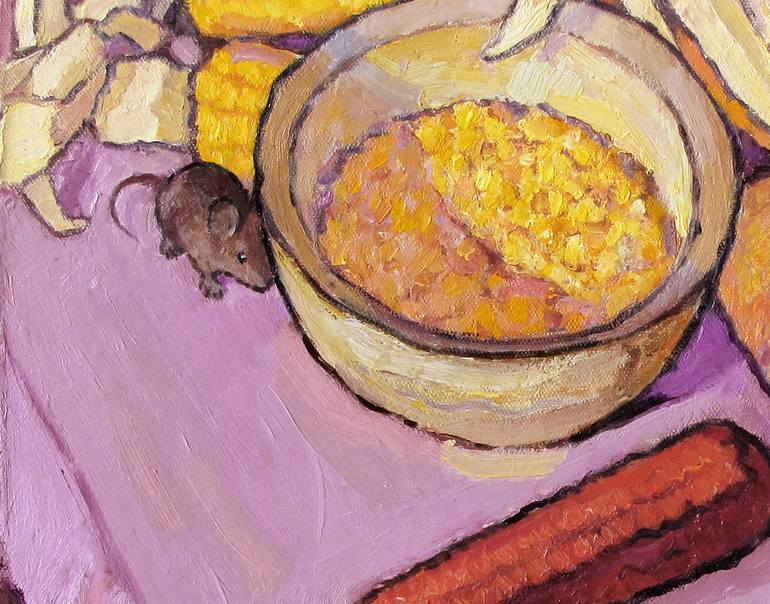 Original Expressionism Still Life Painting by Ivan Kolisnyk