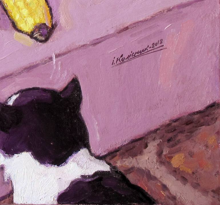 Original Expressionism Still Life Painting by Ivan Kolisnyk