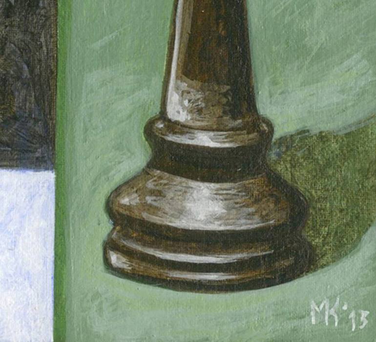 Original Fine Art Still Life Painting by Markos Kampanis