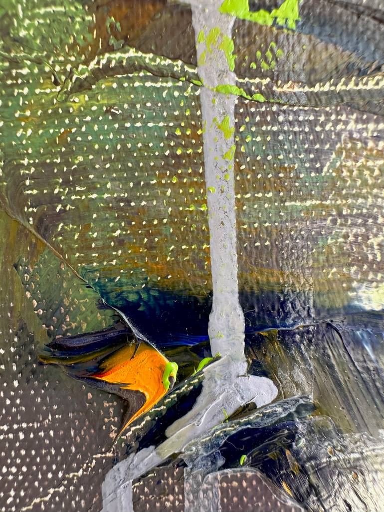 Original Expressionism Nature Painting by Mona Hoel