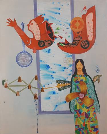 Print of Surrealism Transportation Paintings by Aadhi Vishal