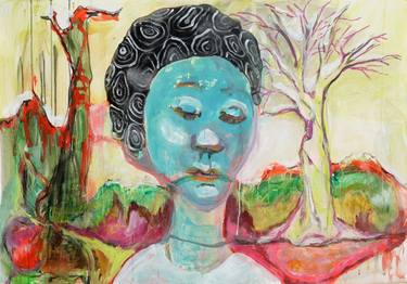 Print of Expressionism Garden Paintings by Katharina Schellenberger