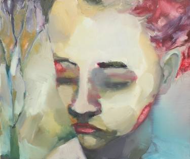 Original Figurative Portrait Paintings by Katharina Schellenberger