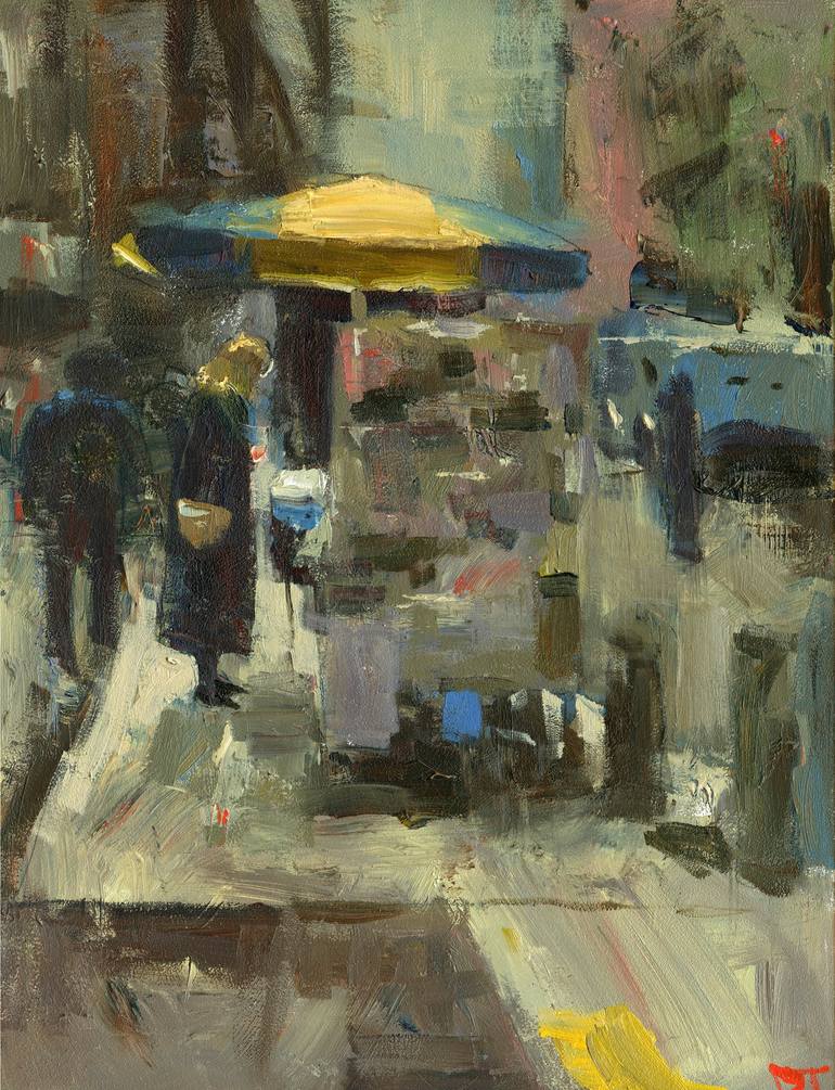 Print of Figurative Cities Paintings by Darren Thompson