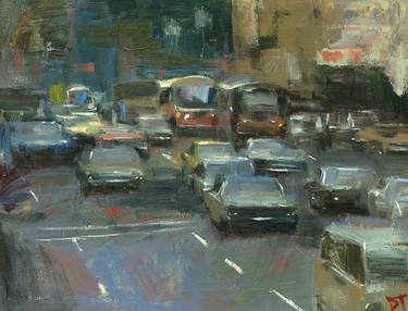 Original Realism Automobile Paintings by Darren Thompson