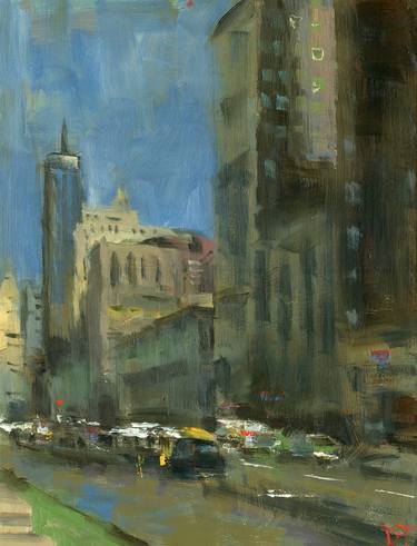 Print of Fine Art Cities Paintings by Darren Thompson