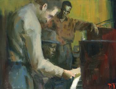 Print of Impressionism Music Paintings by Darren Thompson
