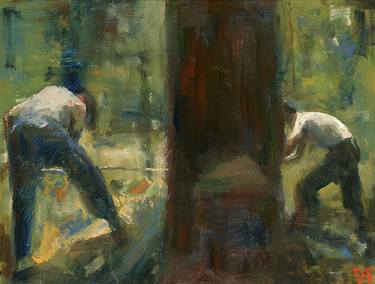 Print of Figurative Tree Paintings by Darren Thompson