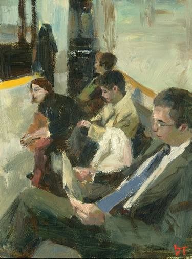 Print of Figurative People Paintings by Darren Thompson