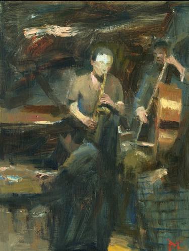 Print of Figurative Music Paintings by Darren Thompson