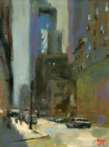 Original Architecture Paintings by Darren Thompson