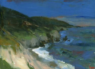 Original Impressionism Beach Paintings by Darren Thompson