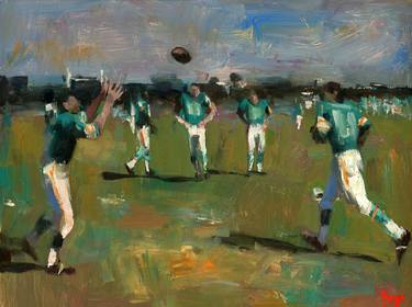 Print of Realism Sports Paintings by Darren Thompson