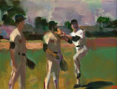 Print of Figurative Sports Paintings by Darren Thompson