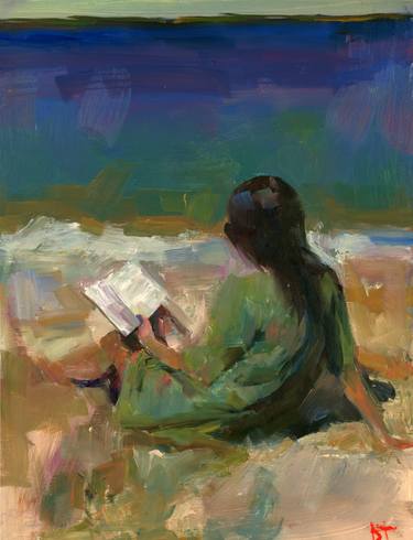 Original Realism Beach Paintings by Darren Thompson