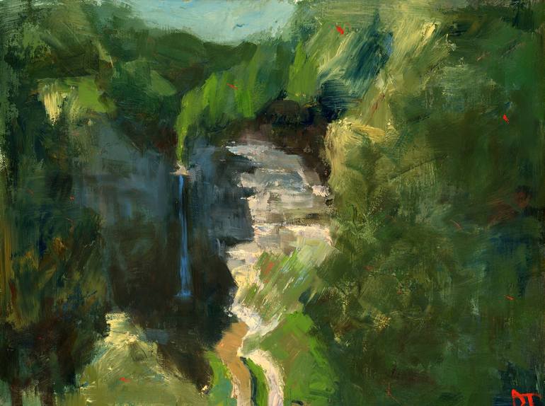 Print of Impressionism Landscape Paintings by Darren Thompson