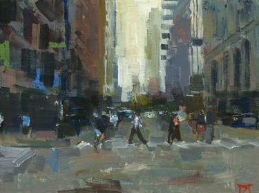 Print of Abstract Architecture Paintings by Darren Thompson