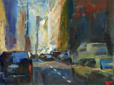 Print of Abstract Transportation Paintings by Darren Thompson