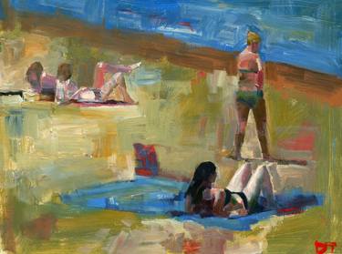 Print of Beach Paintings by Darren Thompson