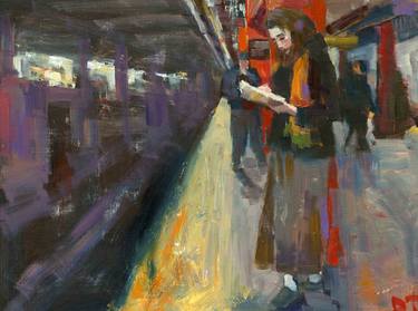 Print of Figurative Train Paintings by Darren Thompson