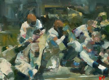 Print of Figurative Sports Paintings by Darren Thompson