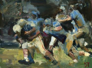 Print of Figurative Sport Paintings by Darren Thompson