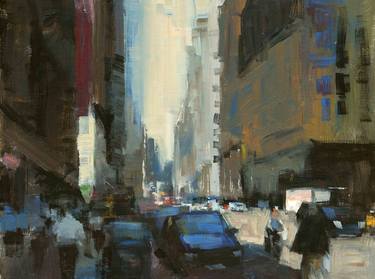 Print of Cities Paintings by Darren Thompson