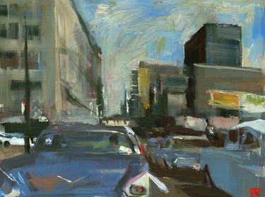 Print of Impressionism Automobile Paintings by Darren Thompson