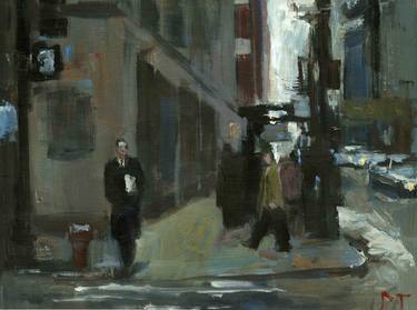 Print of Figurative Cities Paintings by Darren Thompson