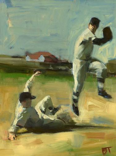 Print of Figurative Sports Paintings by Darren Thompson