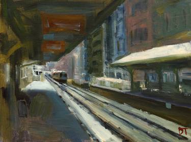 Print of Train Paintings by Darren Thompson