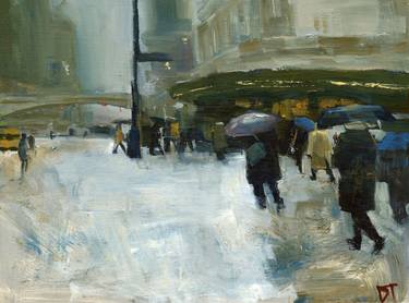 Print of Figurative Cities Paintings by Darren Thompson