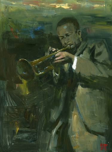 Print of Figurative Music Paintings by Darren Thompson