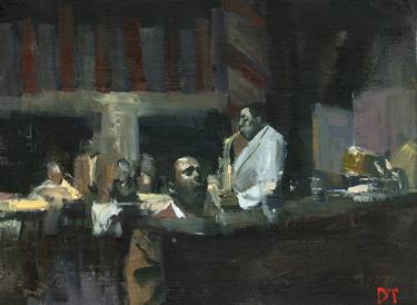 Print of Figurative Music Paintings by Darren Thompson