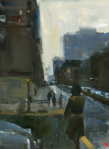 Print of Figurative Cities Paintings by Darren Thompson